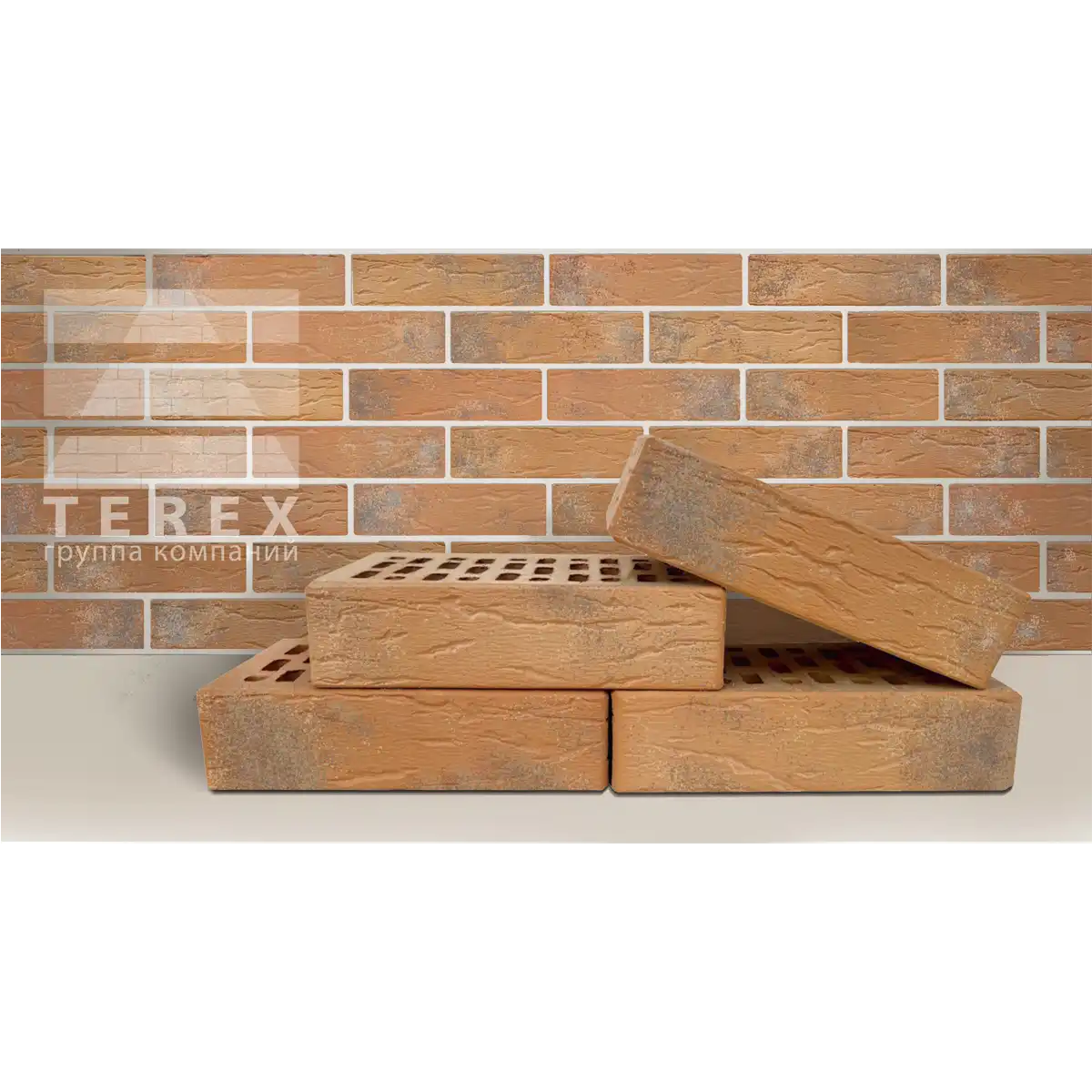 Кирпич Terex Коралл Торкрет 1 нф