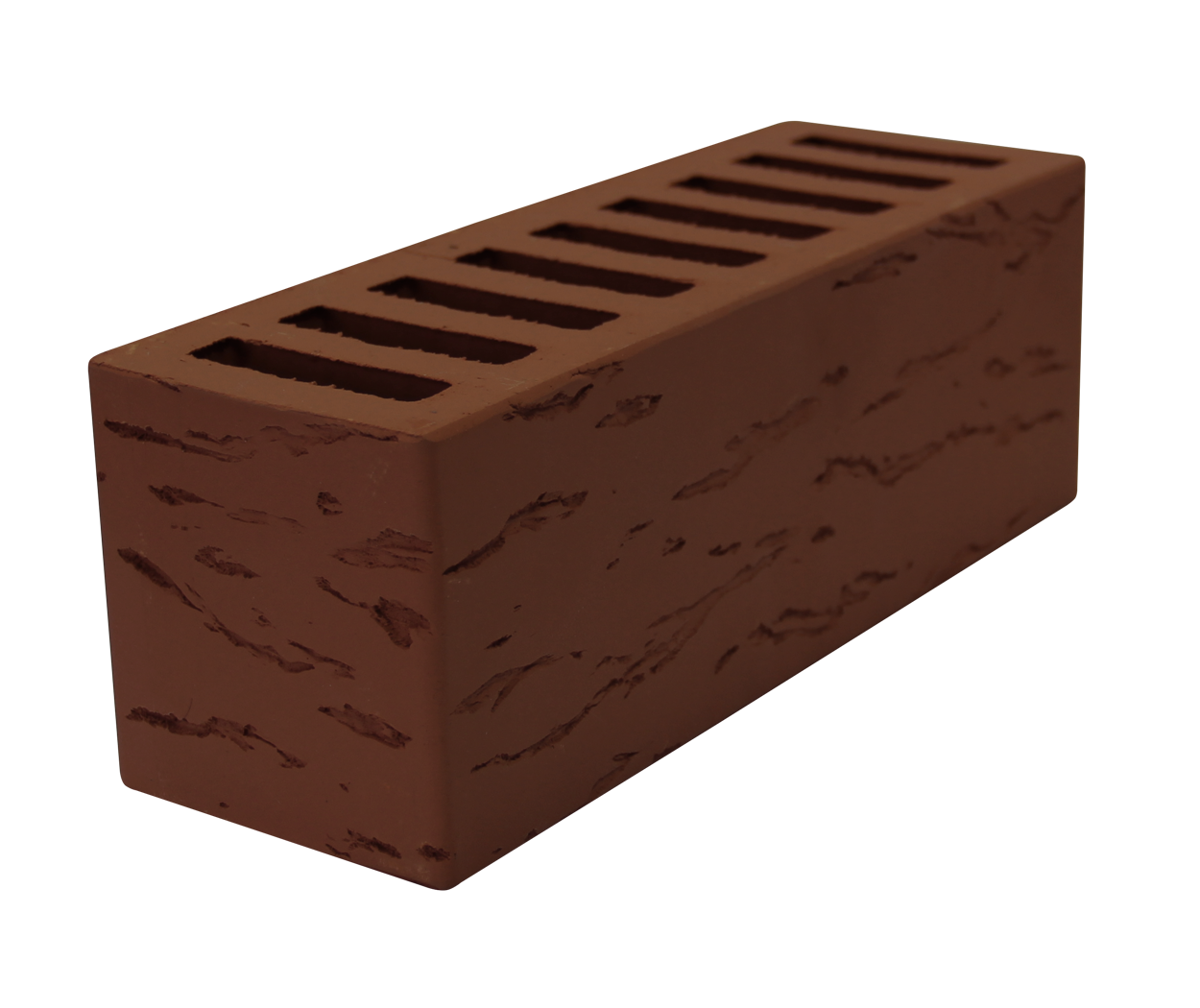 Кирпич керамический Коричневый Руст 0.9 NF (250x85x88) БелКерамика