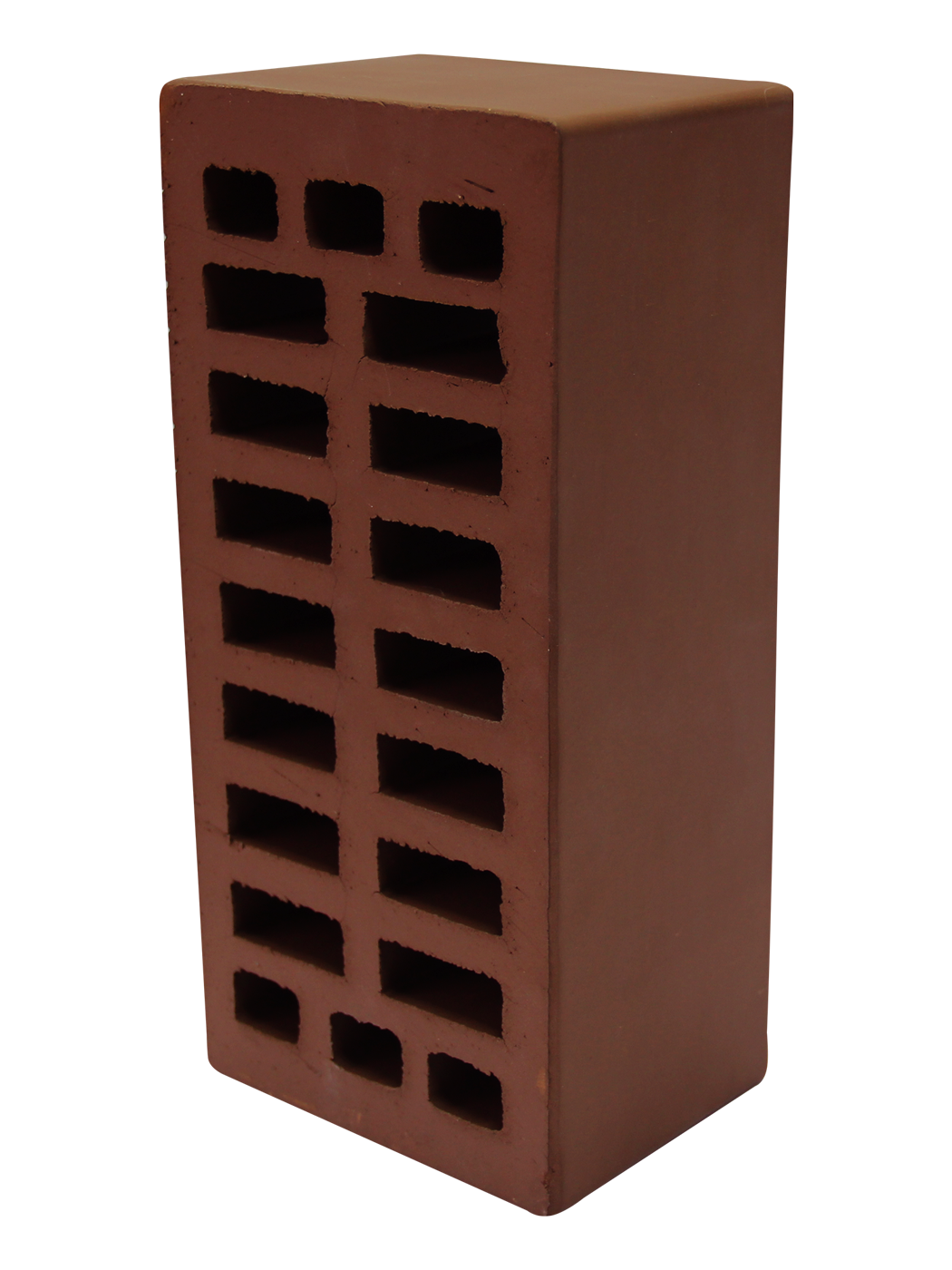 Кирпич керамический Коричневый 1.4 NF (250x120x88) БелКерамика — изображение 2